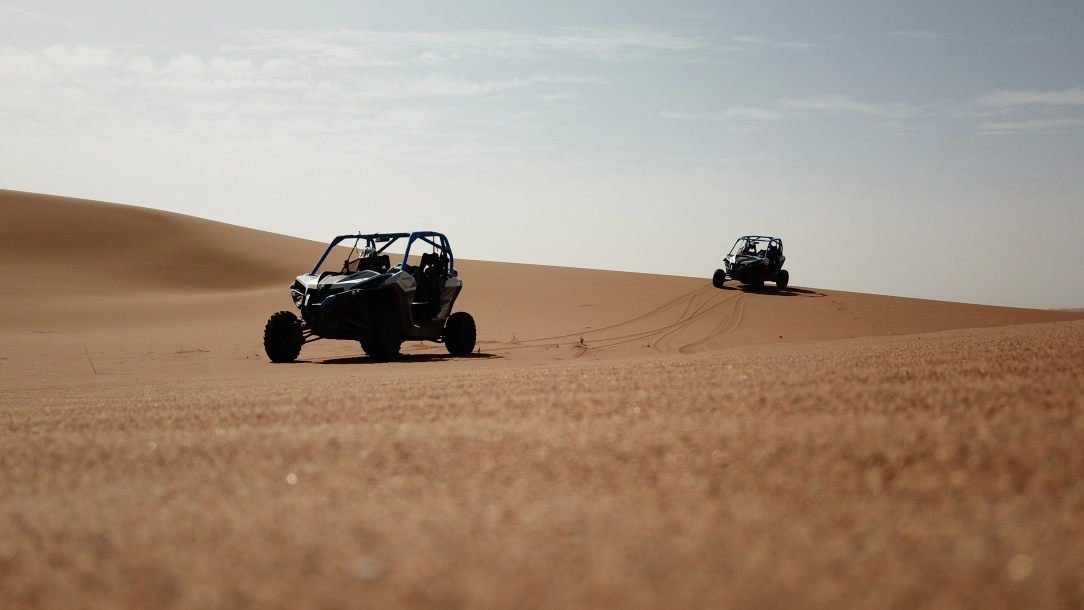Las dunas infinitas de la costa del Atlántico