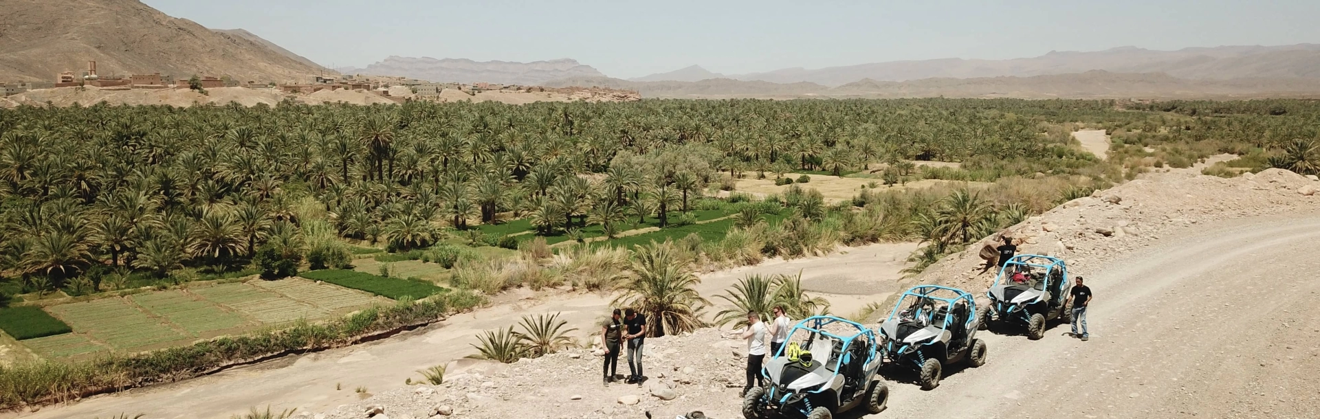 Oasis et dunes du Sahara en buggy