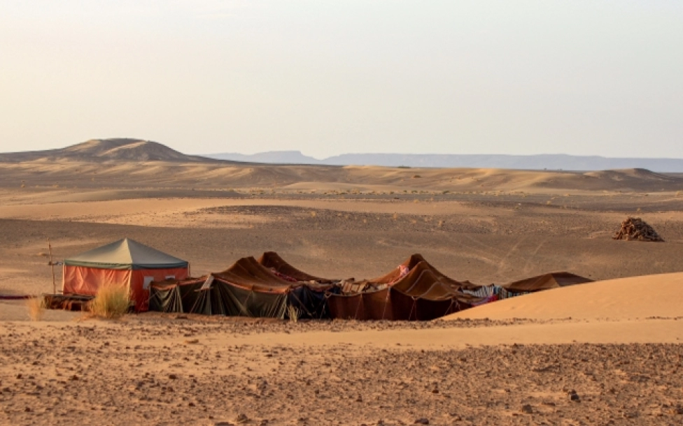 À travers le Sahara marocain