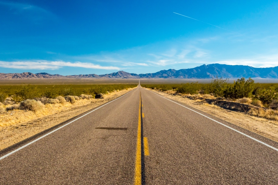 Die Wunder der Route 66 mit dem Motorrad