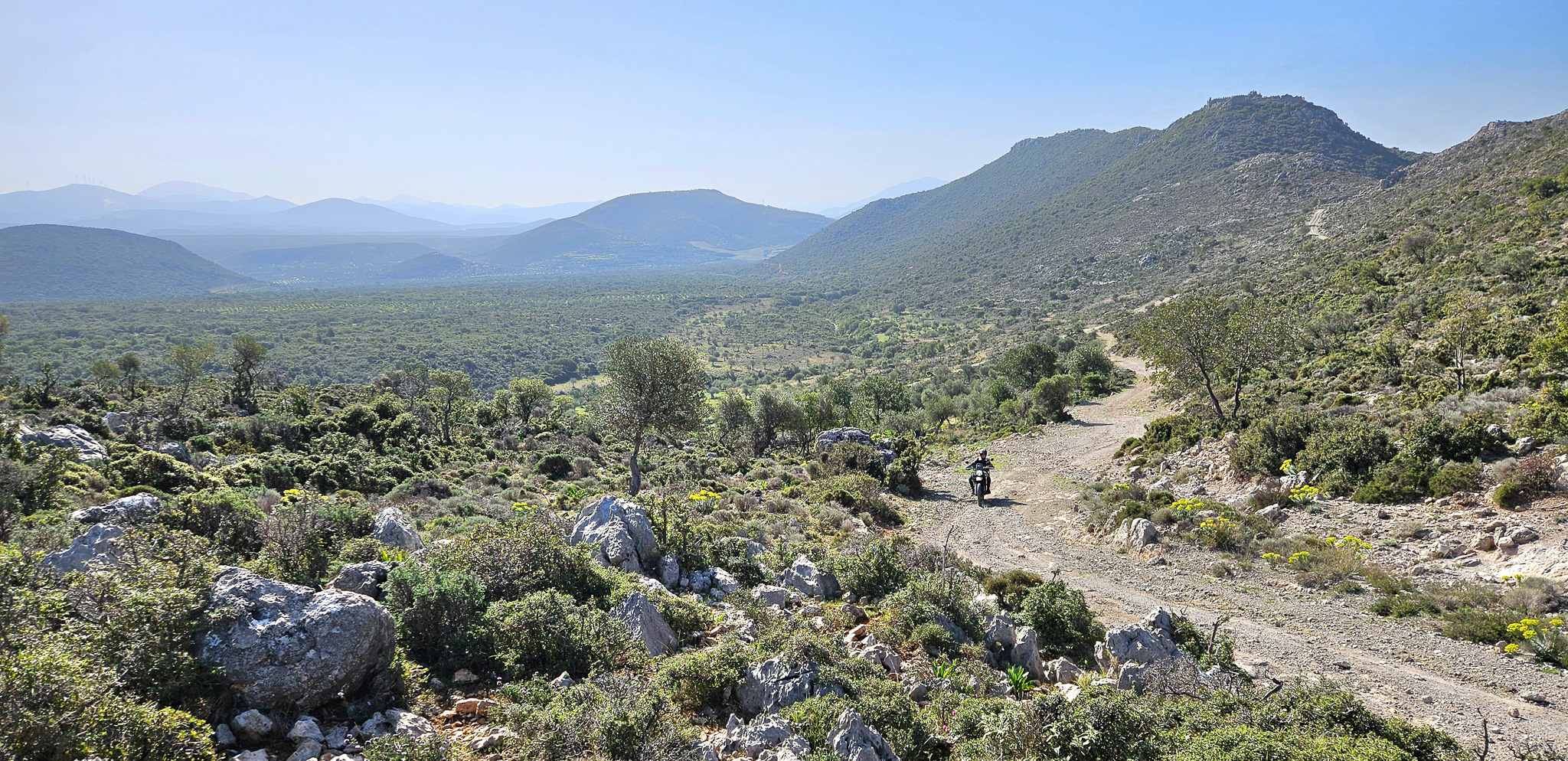 Motorcycle road trip in Greece